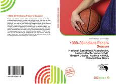 Portada del libro de 1988–89 Indiana Pacers Season