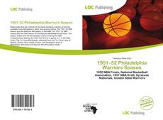 Bookcover of 1951–52 Philadelphia Warriors Season