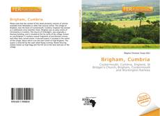 Brigham, Cumbria kitap kapağı