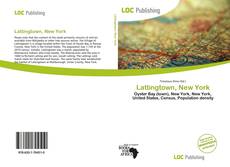 Lattingtown, New York kitap kapağı