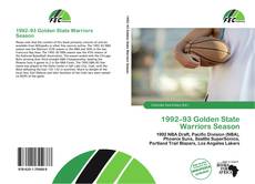 Capa do livro de 1992–93 Golden State Warriors Season 