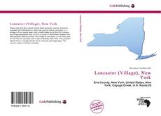 Bookcover of Lancaster (Village), New York