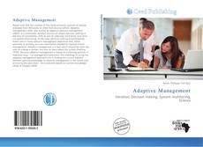 Bookcover of Adaptive Management