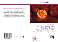Portada del libro de 2003–04 Golden State Warriors Season