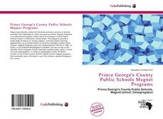 Bookcover of Prince George's County Public Schools Magnet Programs