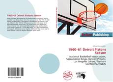 Portada del libro de 1960–61 Detroit Pistons Season
