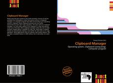 Bookcover of Clipboard Manager