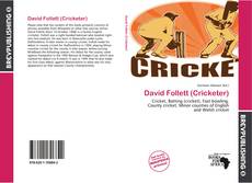 Обложка David Follett (Cricketer)