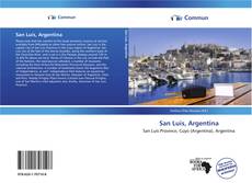 San Luis, Argentina kitap kapağı