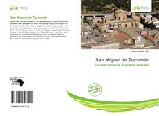 Buchcover von San Miguel de Tucumán