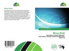 Capa do livro de Mbaye Badji 