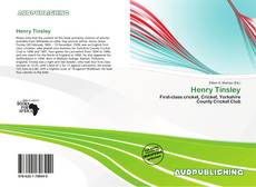 Henry Tinsley kitap kapağı