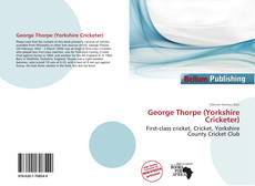 Portada del libro de George Thorpe (Yorkshire Cricketer)