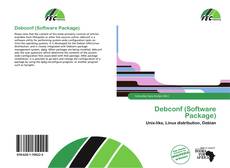 Capa do livro de Debconf (Software Package) 