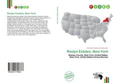 Bookcover of Roslyn Estates, New York