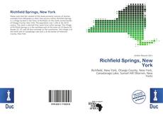 Bookcover of Richfield Springs, New York