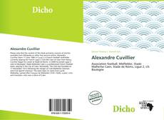 Alexandre Cuvillier kitap kapağı