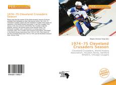 Capa do livro de 1974–75 Cleveland Crusaders Season 