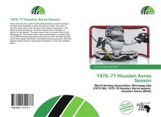 Capa do livro de 1976–77 Houston Aeros Season 