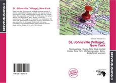 Bookcover of St. Johnsville (Village), New York