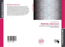 Mathilde Johansson的封面