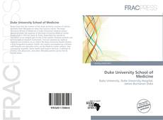 Duke University School of Medicine kitap kapağı