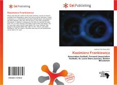 Bookcover of Kazimierz Frankiewicz