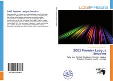2002 Premier League Snooker kitap kapağı