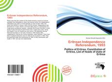 Capa do livro de Eritrean Independence Referendum, 1993 