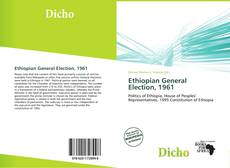 Ethiopian General Election, 1961 kitap kapağı