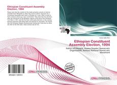 Bookcover of Ethiopian Constituent Assembly Election, 1994