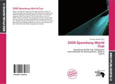 Bookcover of 2008 Speedway World Cup