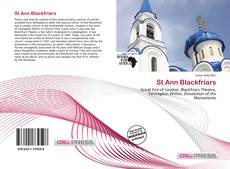 Capa do livro de St Ann Blackfriars 