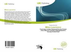 Bookcover of Miles Lawrence