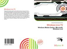 Windows Live TV的封面