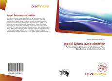 Bookcover of Appel Démocrate-chrétien