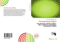 Capa do livro de Terraforming of Mars 