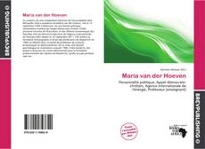 Bookcover of Maria van der Hoeven