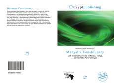 Capa do livro de Manyatta Constituency 