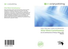 Borítókép a  Kitui West Constituency - hoz