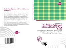 St. Philip's Episcopal Church (Harlem, New York)的封面
