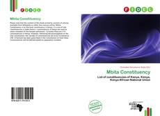 Mbita Constituency kitap kapağı