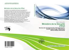 Buchcover von Ministère de la Sécurité d'État