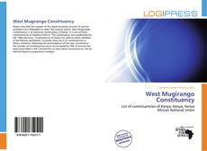 Buchcover von West Mugirango Constituency
