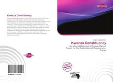 Bookcover of Kwanza Constituency