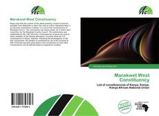 Bookcover of Marakwet West Constituency