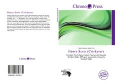 Bookcover of Henry Scott (Cricketer)