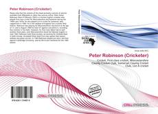 Peter Robinson (Cricketer) kitap kapağı