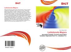 Bookcover of Lehlolonolo Majoro