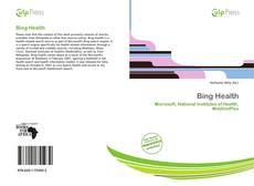 Bookcover of Bing Health